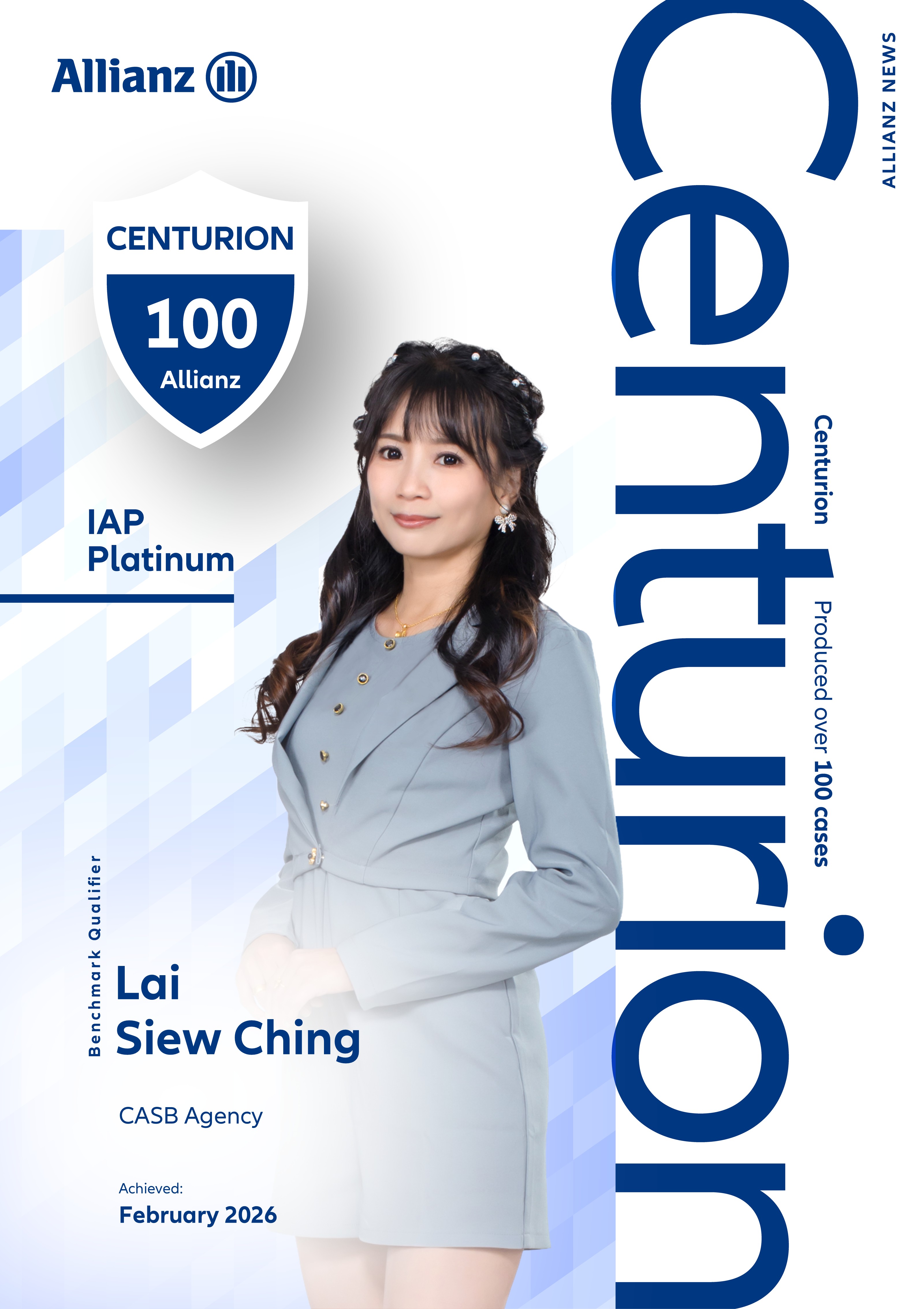 Lai Siew Ching (Centurion & IAP Platinum Award 2026)