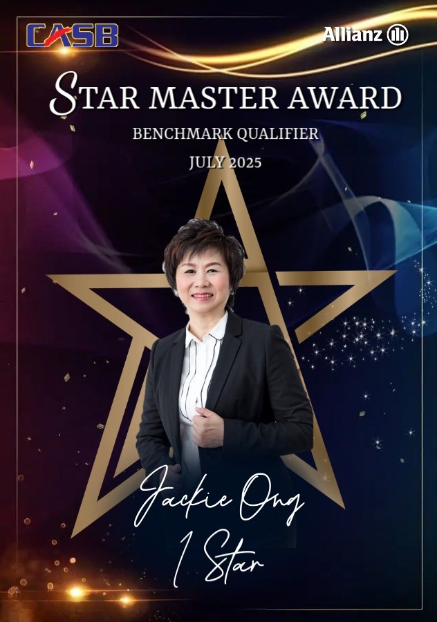 1 Star Master Award Jackie Ong