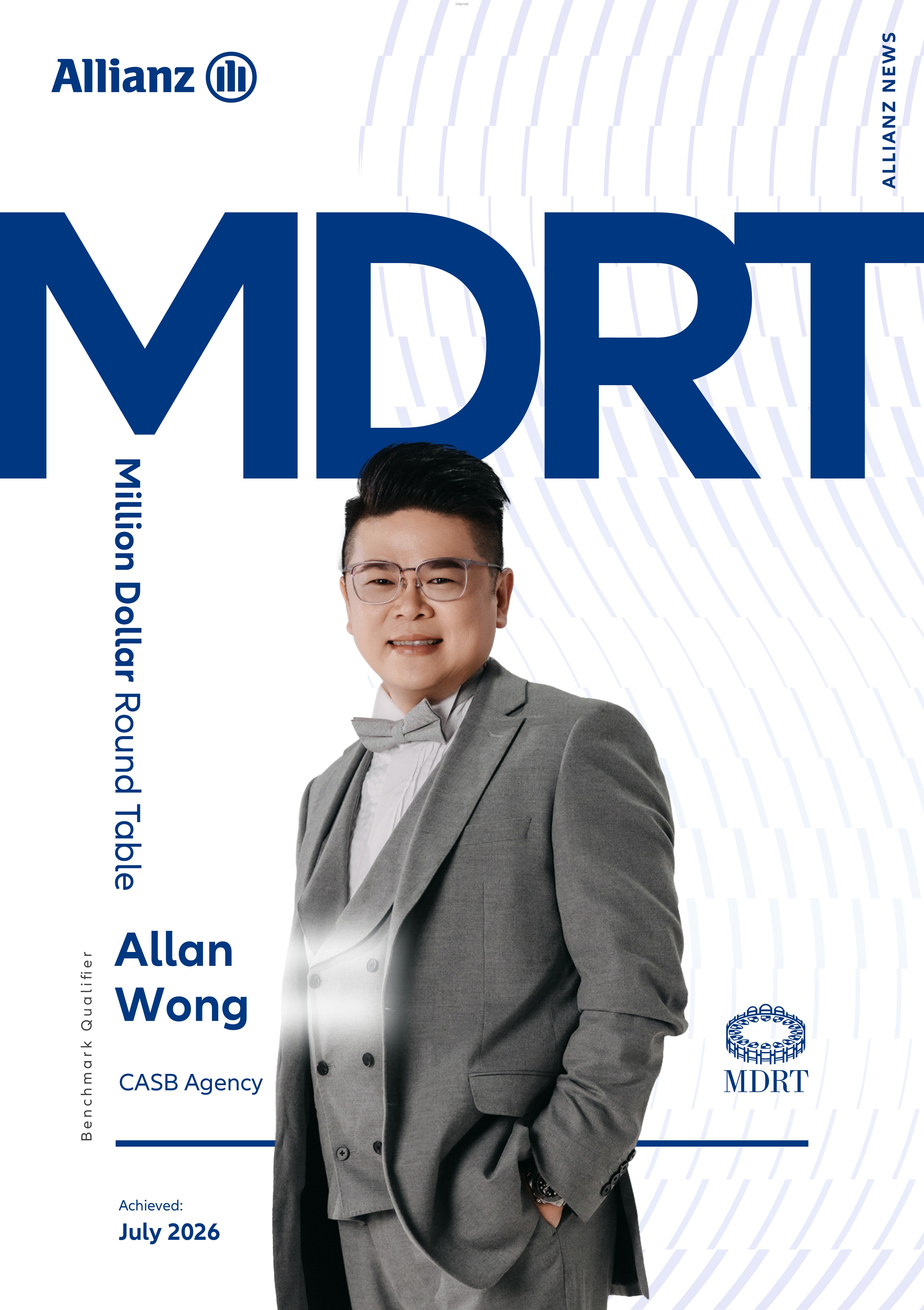CASB MDRT 成就 Allan Wong 2026