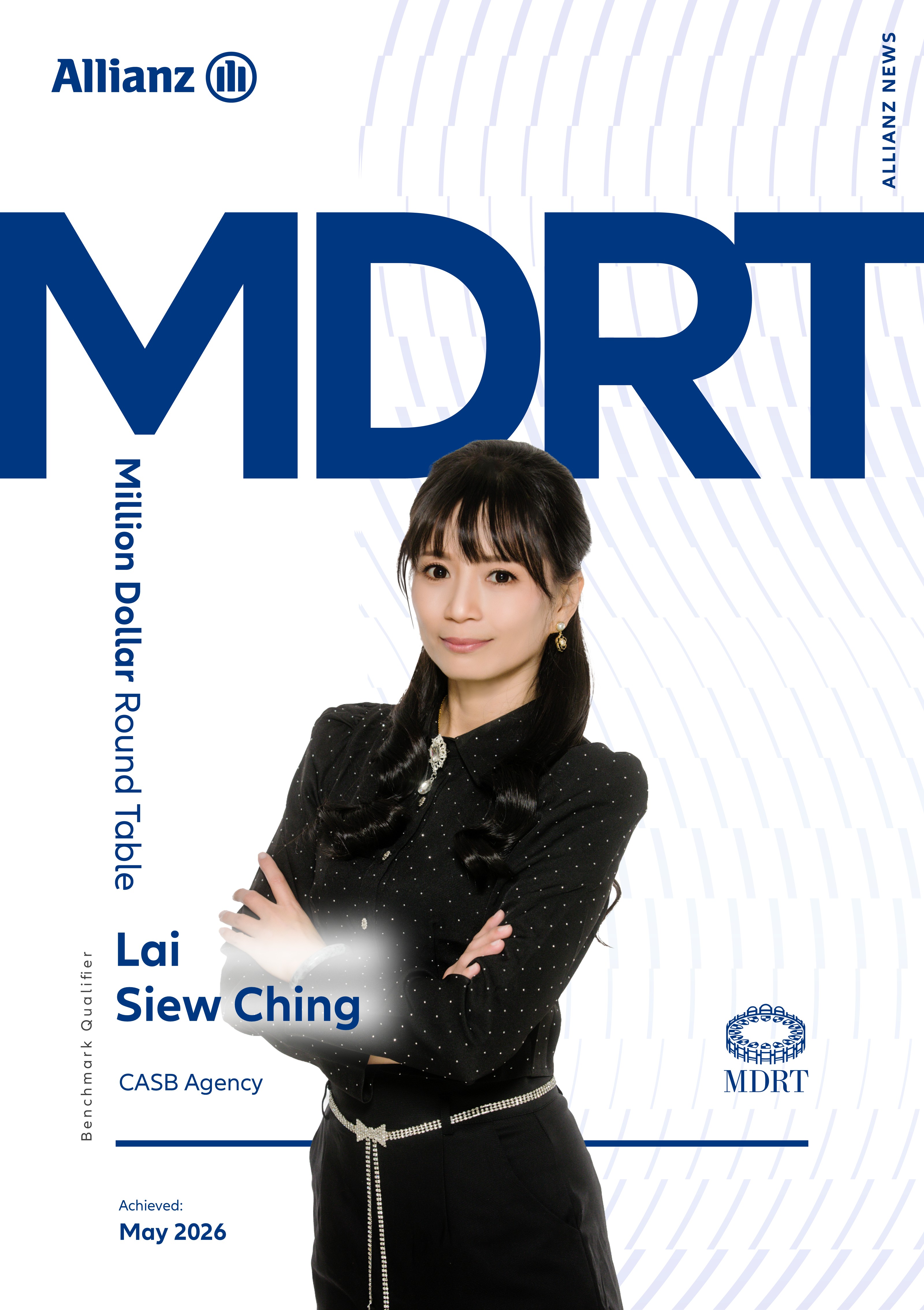CASB MDRT 成就 Lai Siew Ching 2026