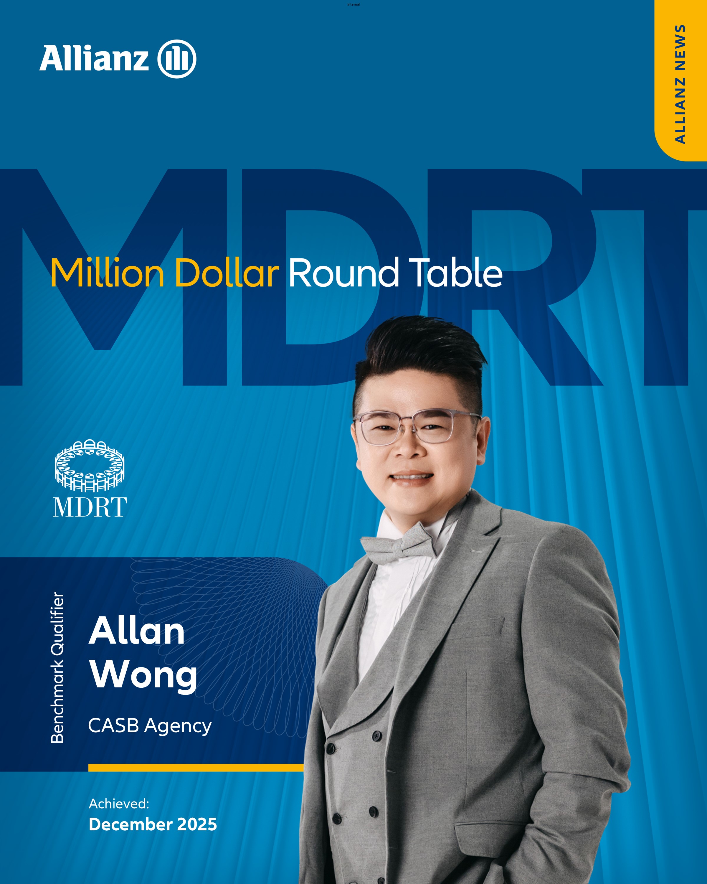 CASB MDRT 成就 Allan Wong