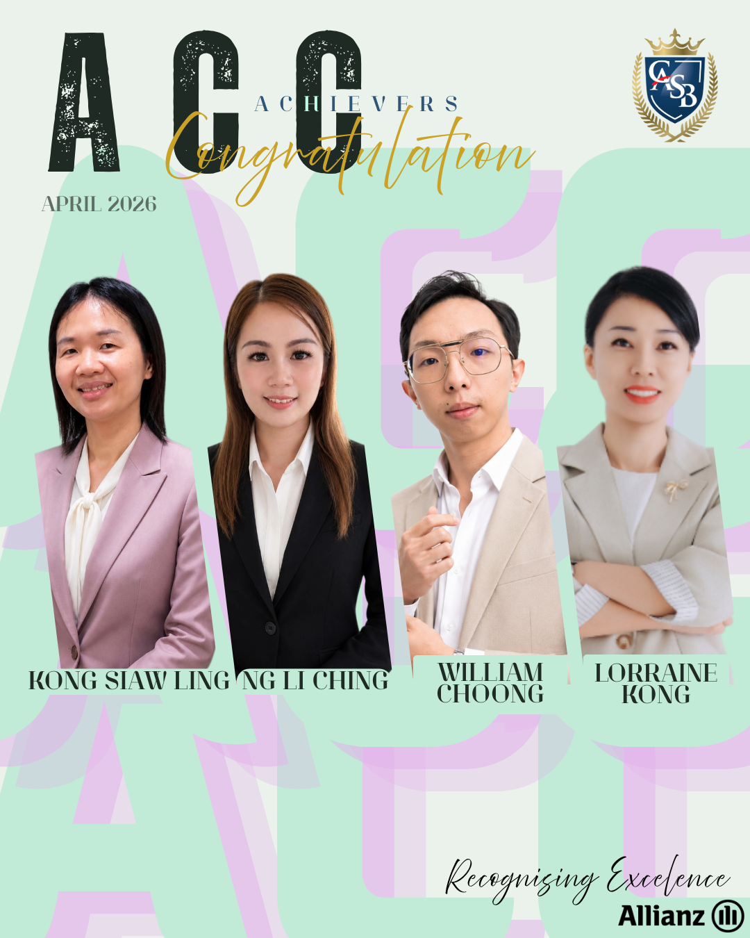 April 2026 Achievers